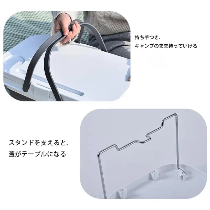 2WAY折りたたみピクニックバスケット